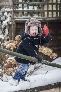 Happy Snow Toddler